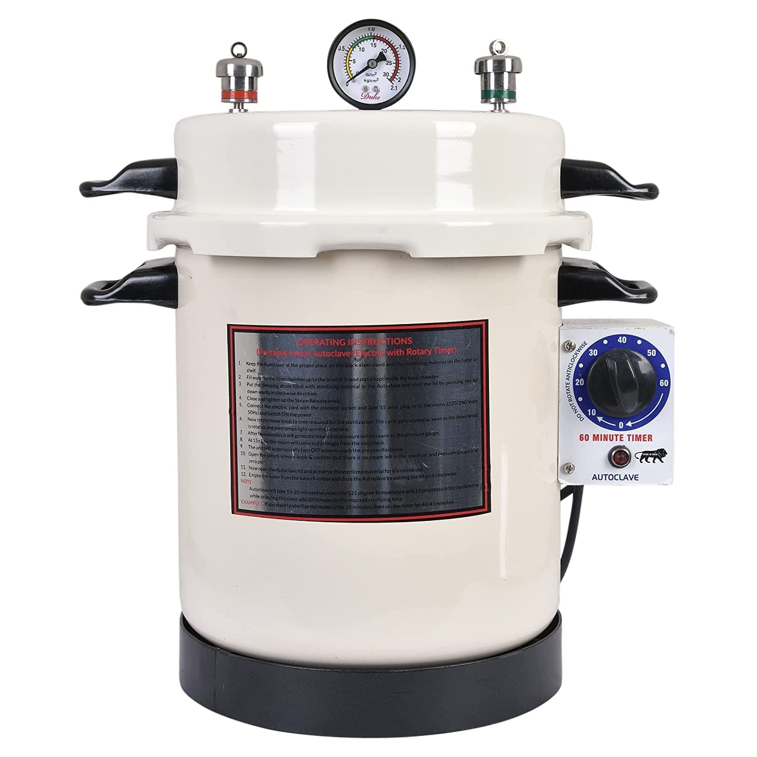 DENTAL COOKER TYPE AUTOCLAVE